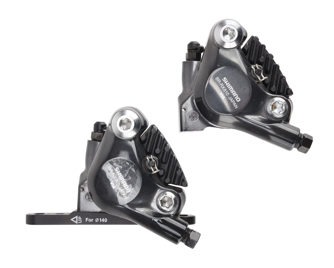 Shimano GRX BR-RX810 Gravel Bike Hydraulic Disc Brake Caliper Set Flat Mount