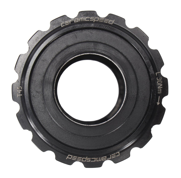 CeramicSpeed T45 Bottom Bracket For Shimano Road Bike 24mm Black Standard Race