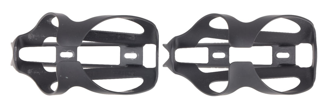 BLACK Inc Water Bottle Cages 1 PAIR Matte BLACK/GREY Road Triathlon Gravel Bike
