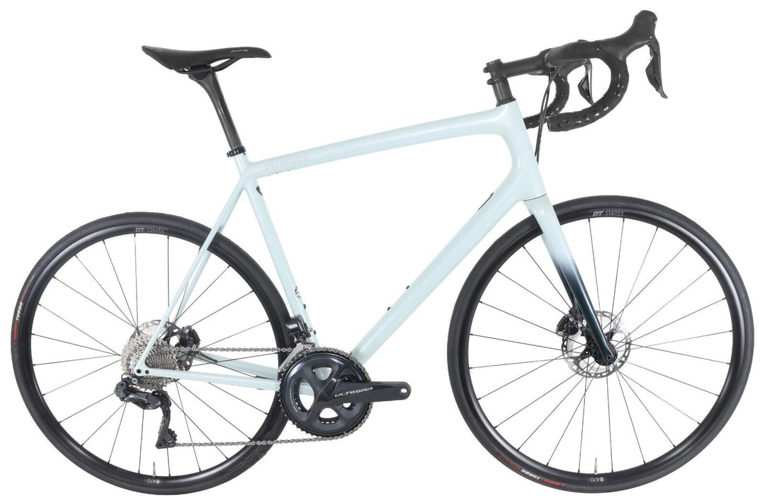 Specialized Aethos Expert 2x 11 Spd Carbon Road Bike 61cm BLUE Ultegra Di2 2021