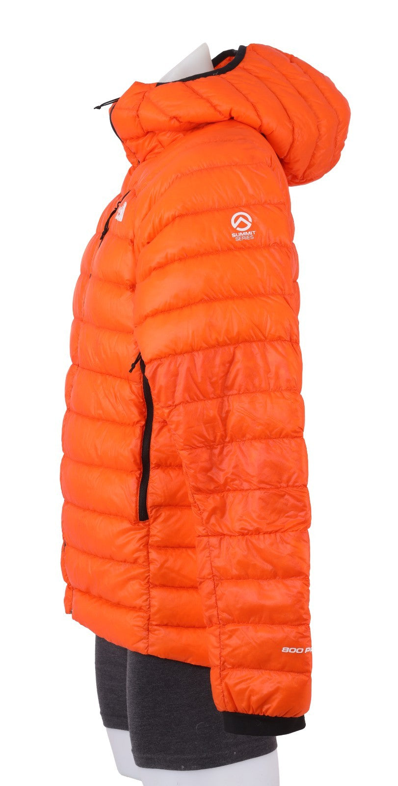 The North Face Summit Breithorn Hoodie Men MEDIUM Orange Water Resistant Winter