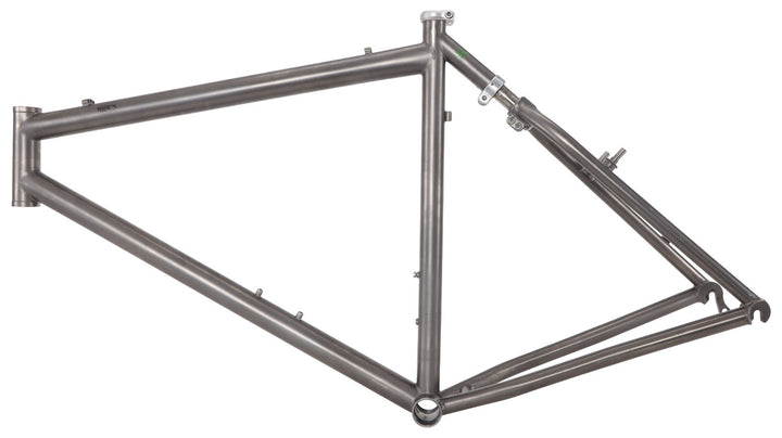 Moots YBBeat Titanium Softail Mountain Bike Frame 21" XL 30mm Rim Brake USA Ti