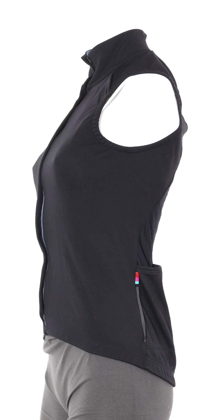 Velocio ES Insulated Cycling Vest Women SMALL Black Road Bike Gravel Mountain