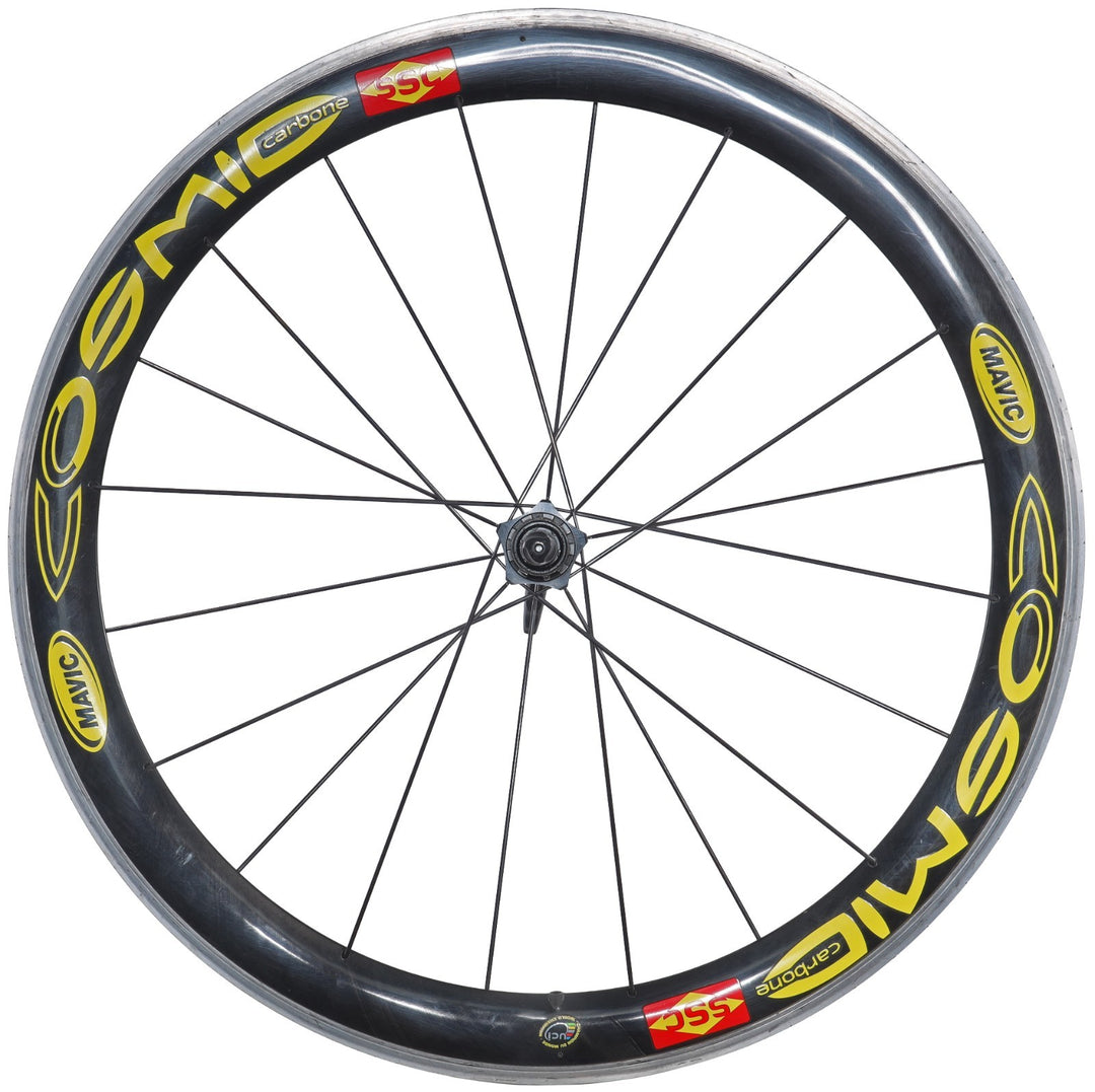 Mavic Cosmic Carbone SSC REAR Tubular Road Bike Wheel Shimano 11 Spd 700c QR Rim