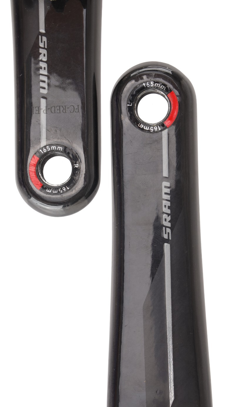 SRAM Red AXS DUB SL E1 2x 12 Speed Carbon Power Meter Crankset 165mm 48/35T Road