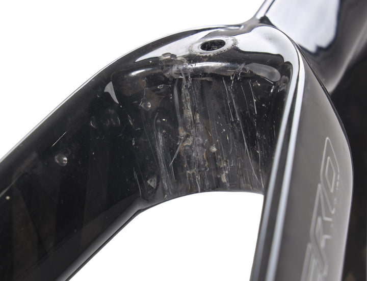 Scott Plasma CR1 LTD Carbon Triathlon Frameset MED Dark Silver QR Rim 700c 2008