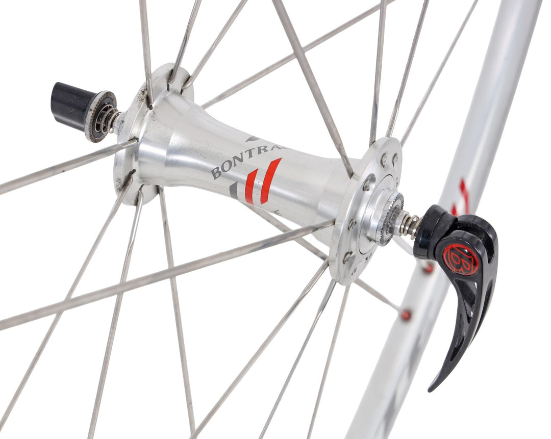 Bontrager Race Lite Alloy Clincher Road Bike FRONT Wheel 700c QR Rim Brake Cross