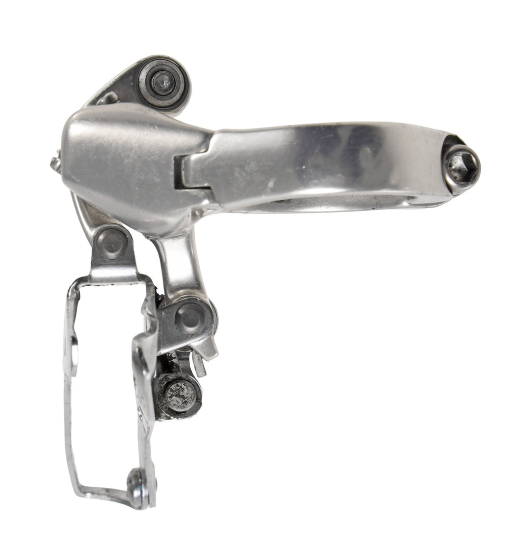 Campagnolo Record 2x 10 Speed Road Bike Front Derailleur SILVER 35mm Clamp-On