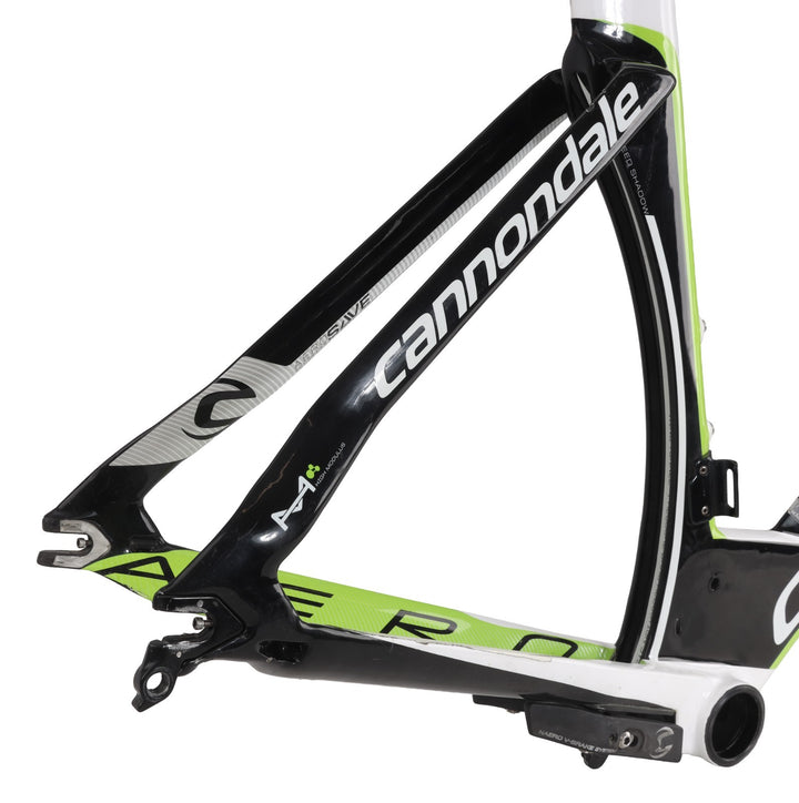 Cannondale Slice RS Carbon TT Bike Frameset 54cm BLK/GRN 700c Rim 2014 FOR PARTS
