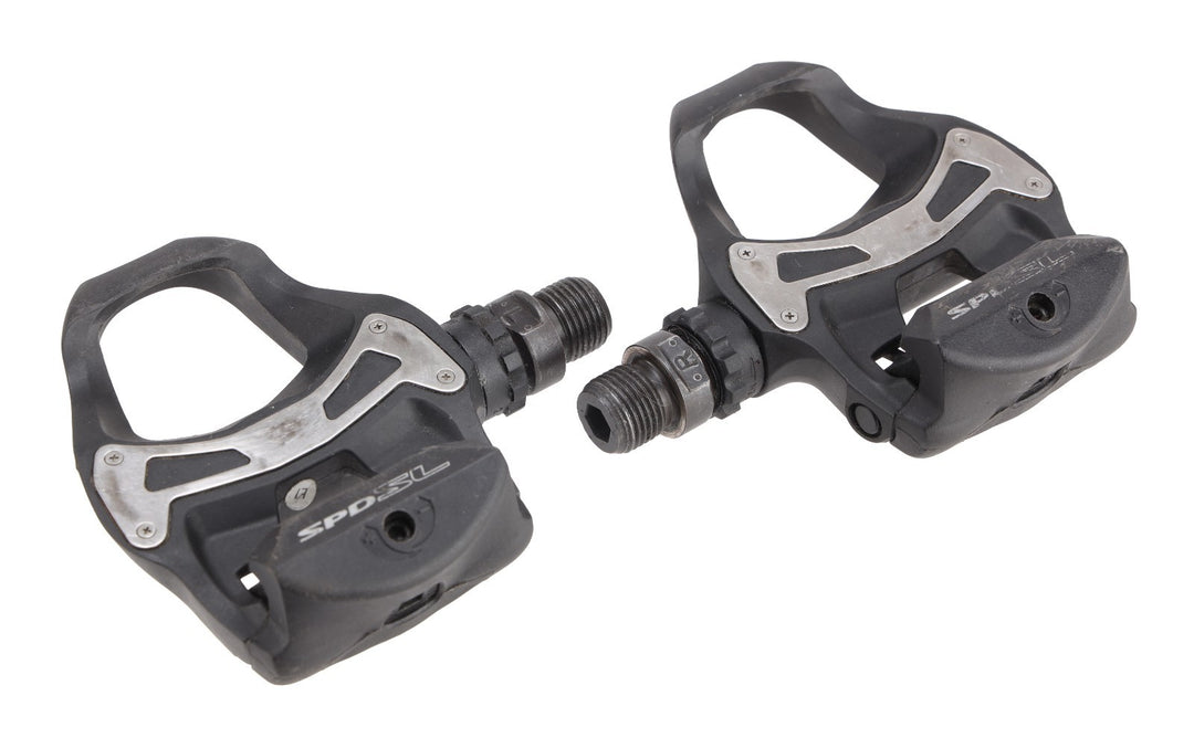 Shimano PD-R550 SPD-SL Carbon Clipless Road Tri Bike Pedals 9/16" w/ Cleats
