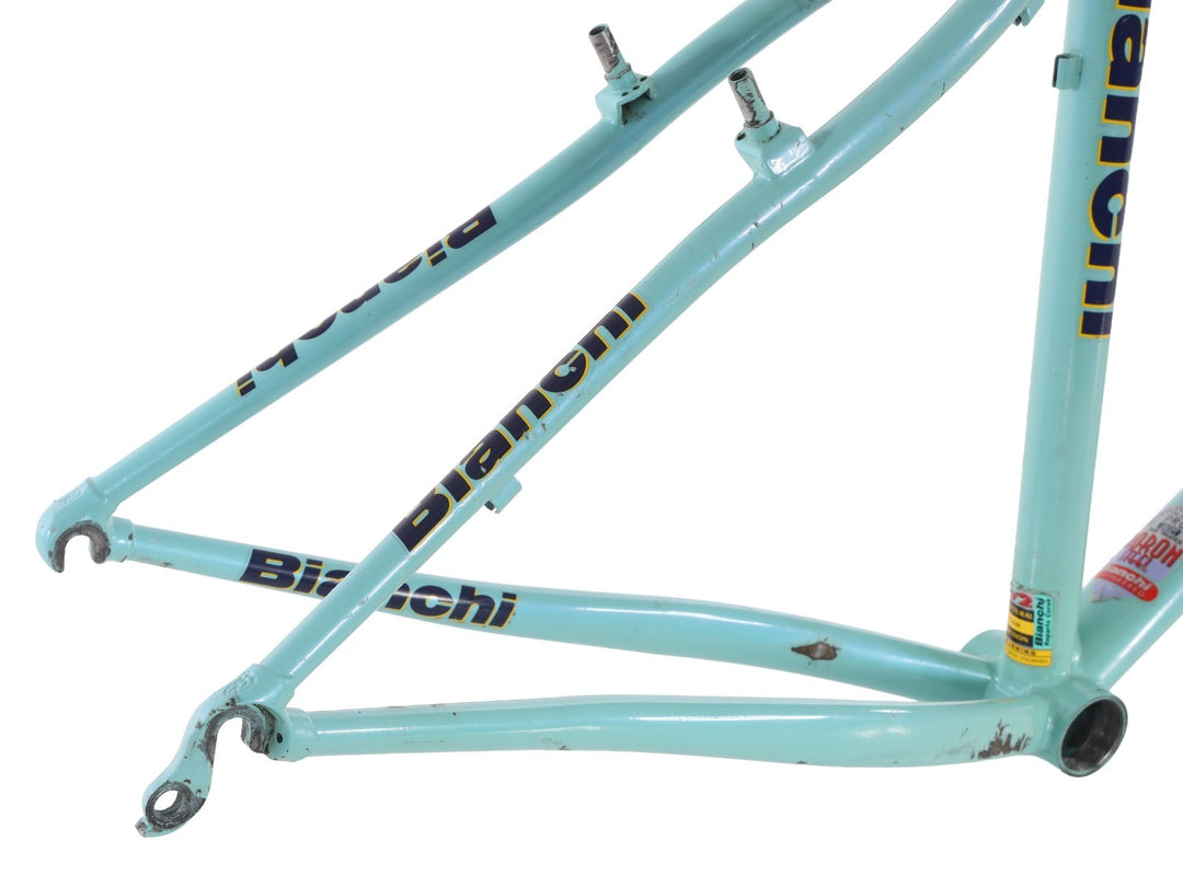 Bianchi Tycoon Boron 5000 Steel Mountain Bike Frame 26" Celeste S/M Hardtail MTB