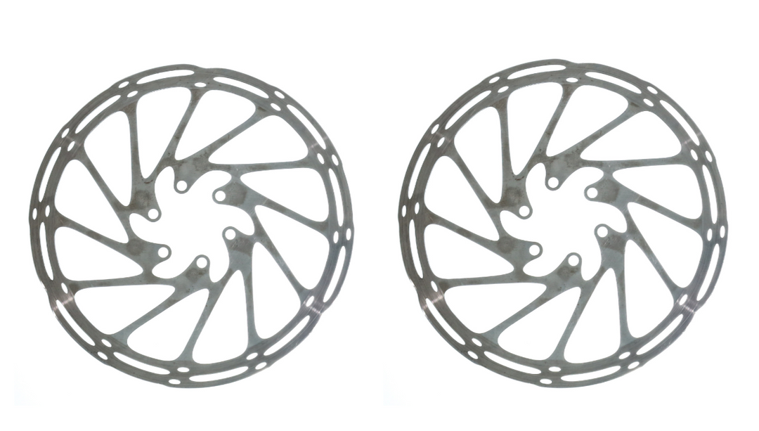 SRAM CenterLine Mountain Bike Disc Brake Rotors 180mm PAIR 6 Bolt MTB XC