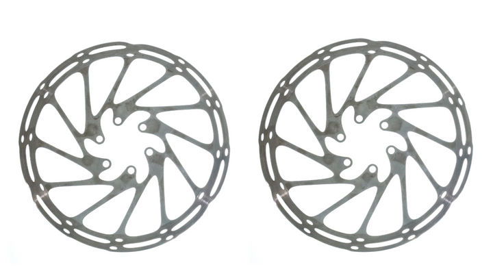 SRAM CenterLine Mountain Bike Disc Brake Rotors 180mm PAIR 6 Bolt MTB XC