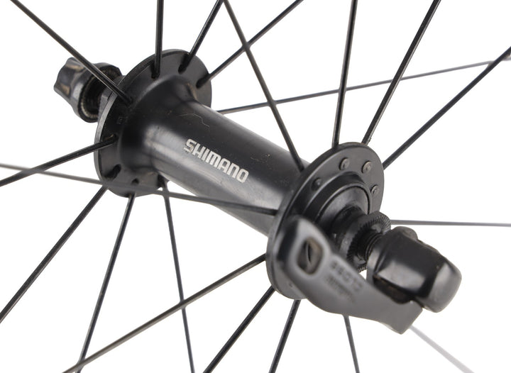 Shimano RS WH-RS010 Clincher Alloy Road Bike Wheelset 11 Sp HG 700c QR Rim Brake