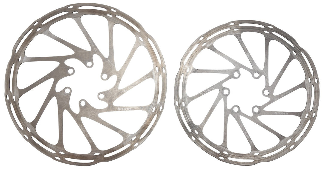 SRAM CenterLine Rounded Mountain Bike Disc Brake Rotors 160/180mm PAIR 6-Bolt