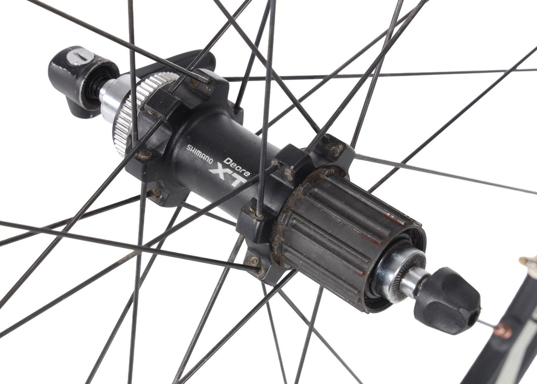 Shimano Deore XT Alloy Tubeless Mtn Bike CL Disc 26" REAR Wheel Shimano 10 Sp XC