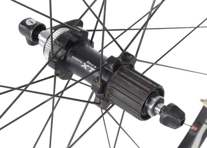 Shimano Deore XT Alloy Tubeless Mtn Bike CL Disc 26" REAR Wheel Shimano 10 Sp XC