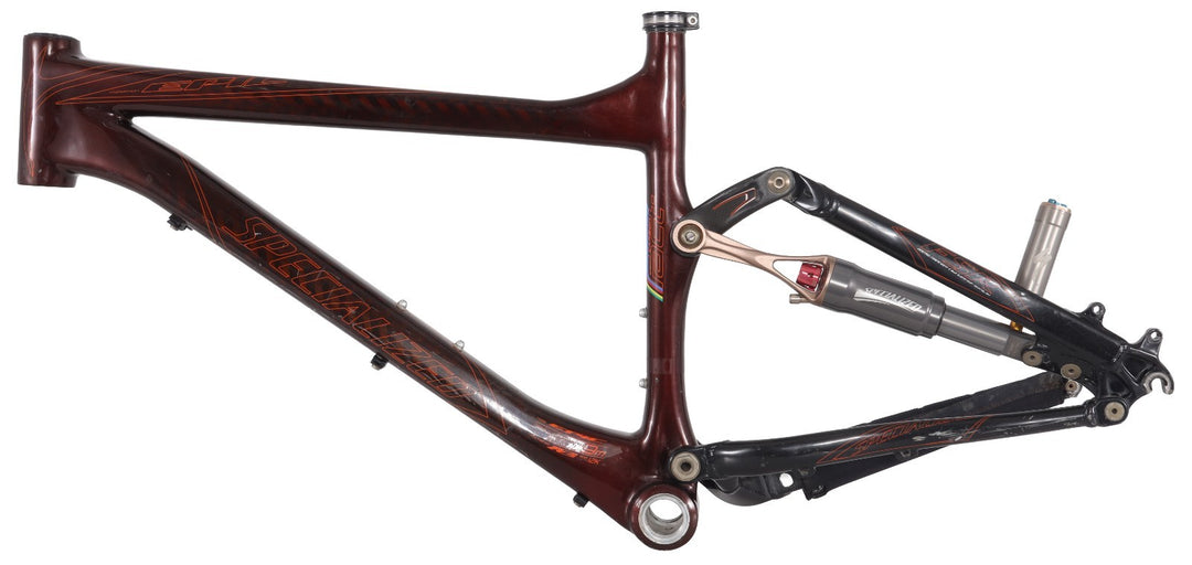 Specialized Epic Marathon Carbon Mtn Bike Frameset 26" MED Red FACT Brain 2008