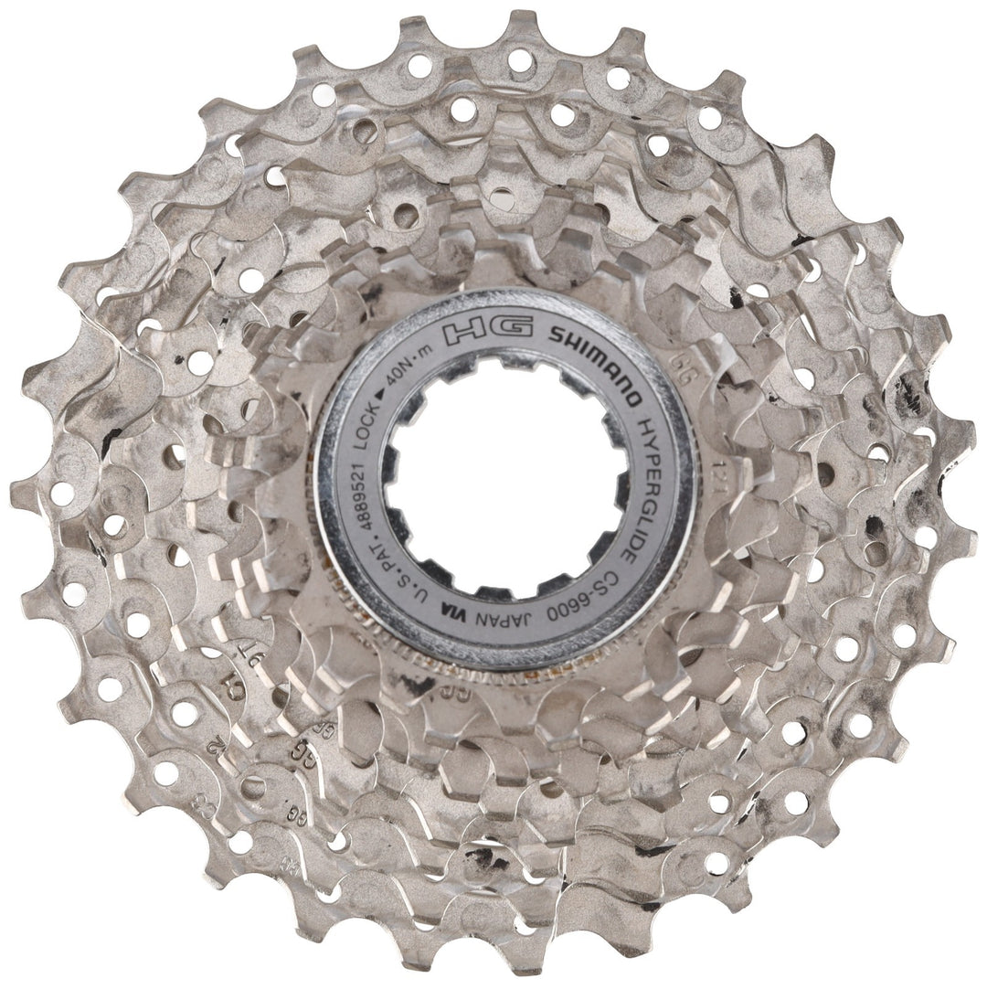 Shimano Ultegra CS-6600 10 Speed Road Bike Cassette 12-27T Hyperglide Steel Cogs
