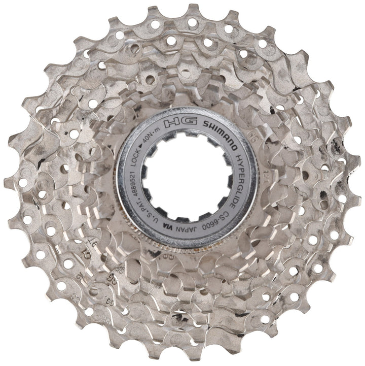 Shimano Ultegra CS-6600 10 Speed Road Bike Cassette 12-27T Hyperglide Steel Cogs