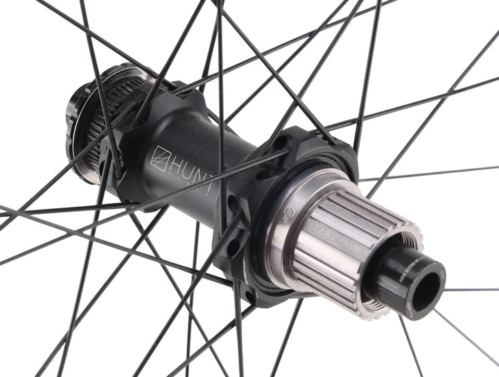 HUNT Race XC 29" Disc Alloy Tubeless Mtn Bike Wheelset CL/6B Shimano MS 12 Spd