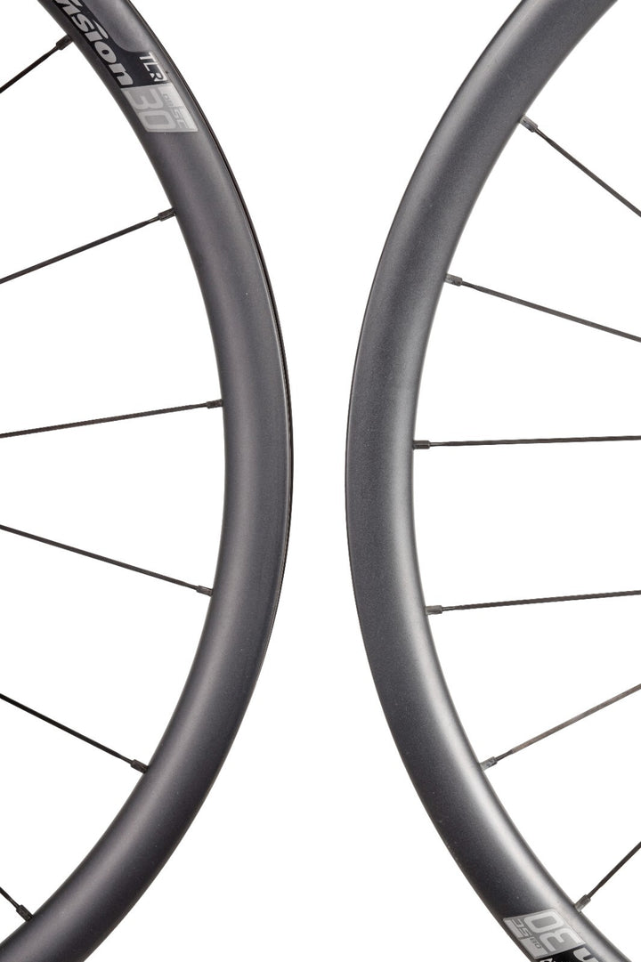 Vision SC 30 Carbon TLR Disc Road Bike Wheelset Tubeless Shimano 11s 700c