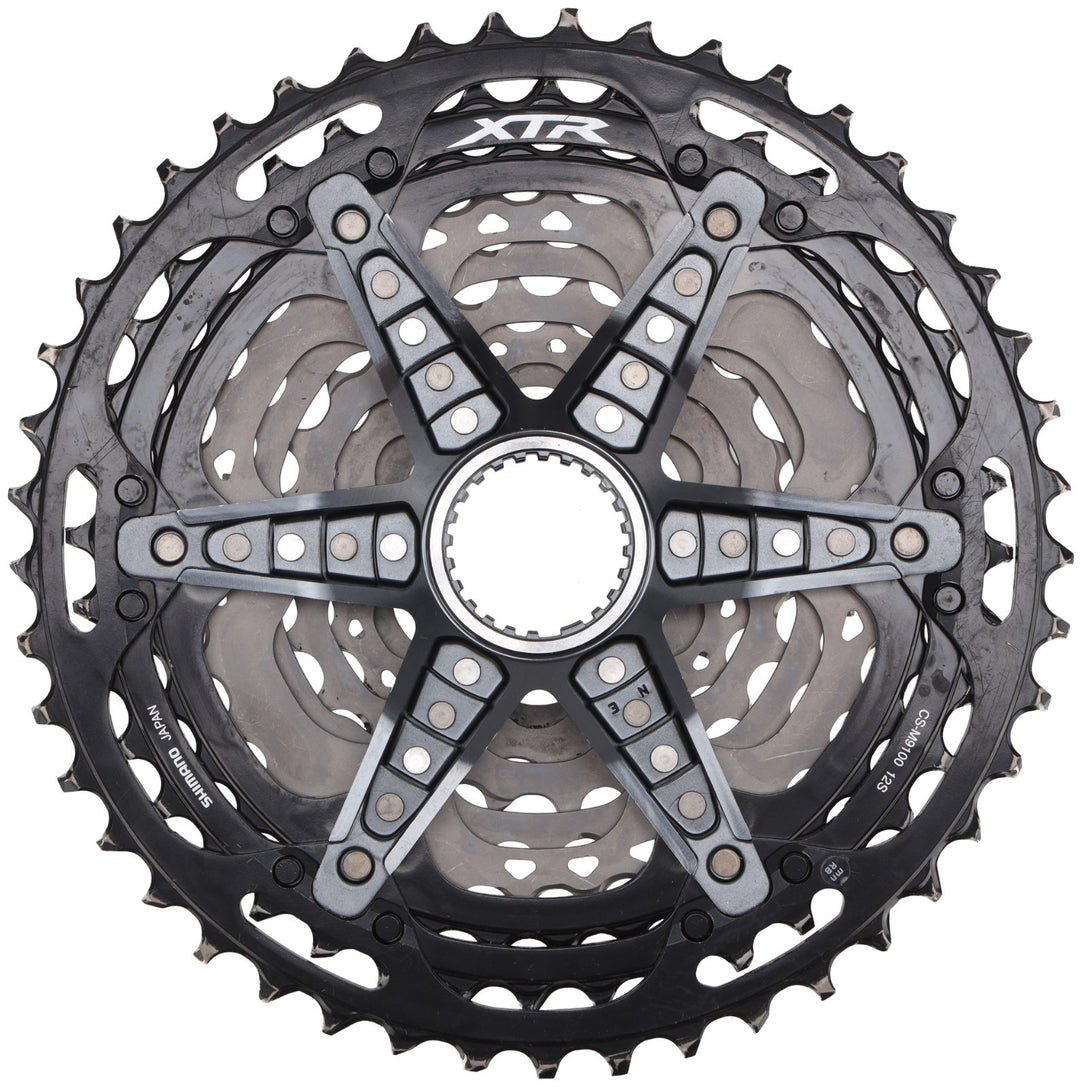 Shimano XTR CS-M9100 12 Speed Mountain Bike Cassette 10-45T Micro Spline XC MTB