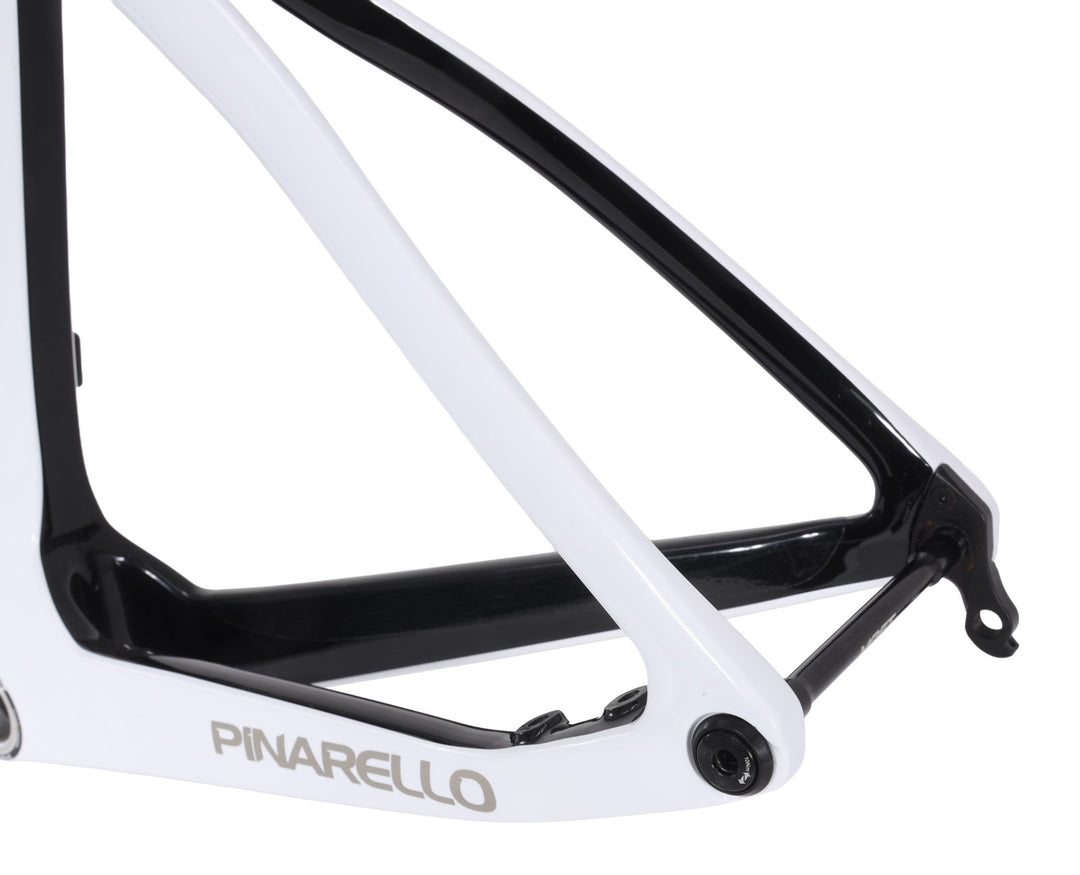 Pinarello Dogma F Disc Carbon Road Bike Frameset 54cm Crystal White Italy 2023