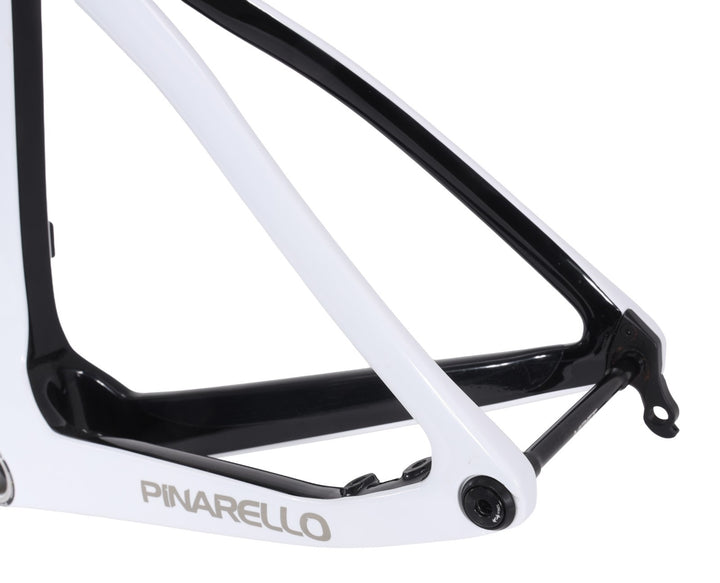 Pinarello Dogma F Disc Carbon Road Bike Frameset 54cm Crystal White Italy 2023