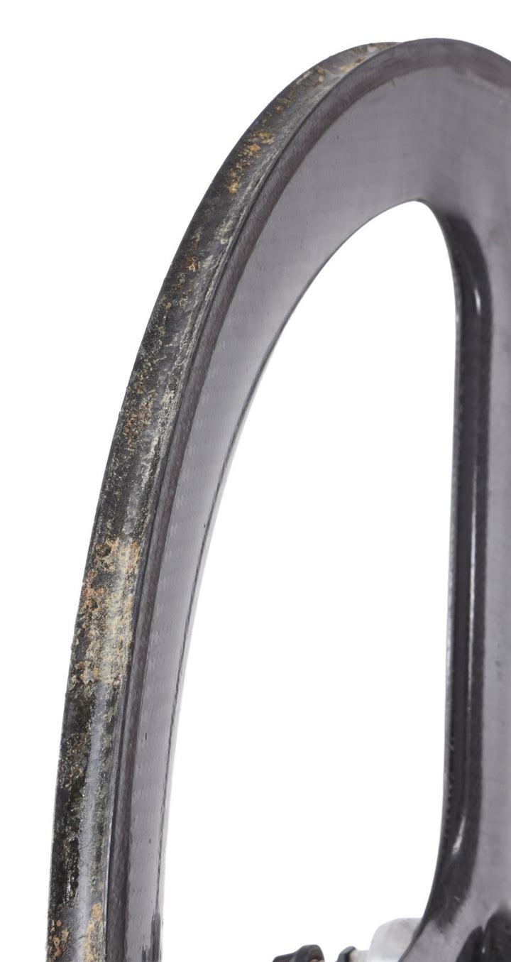 HED 3C Carbon Tri Spoke Tubular Road Bike FRONT Wheel 700c QR Rim Brake Tri TT