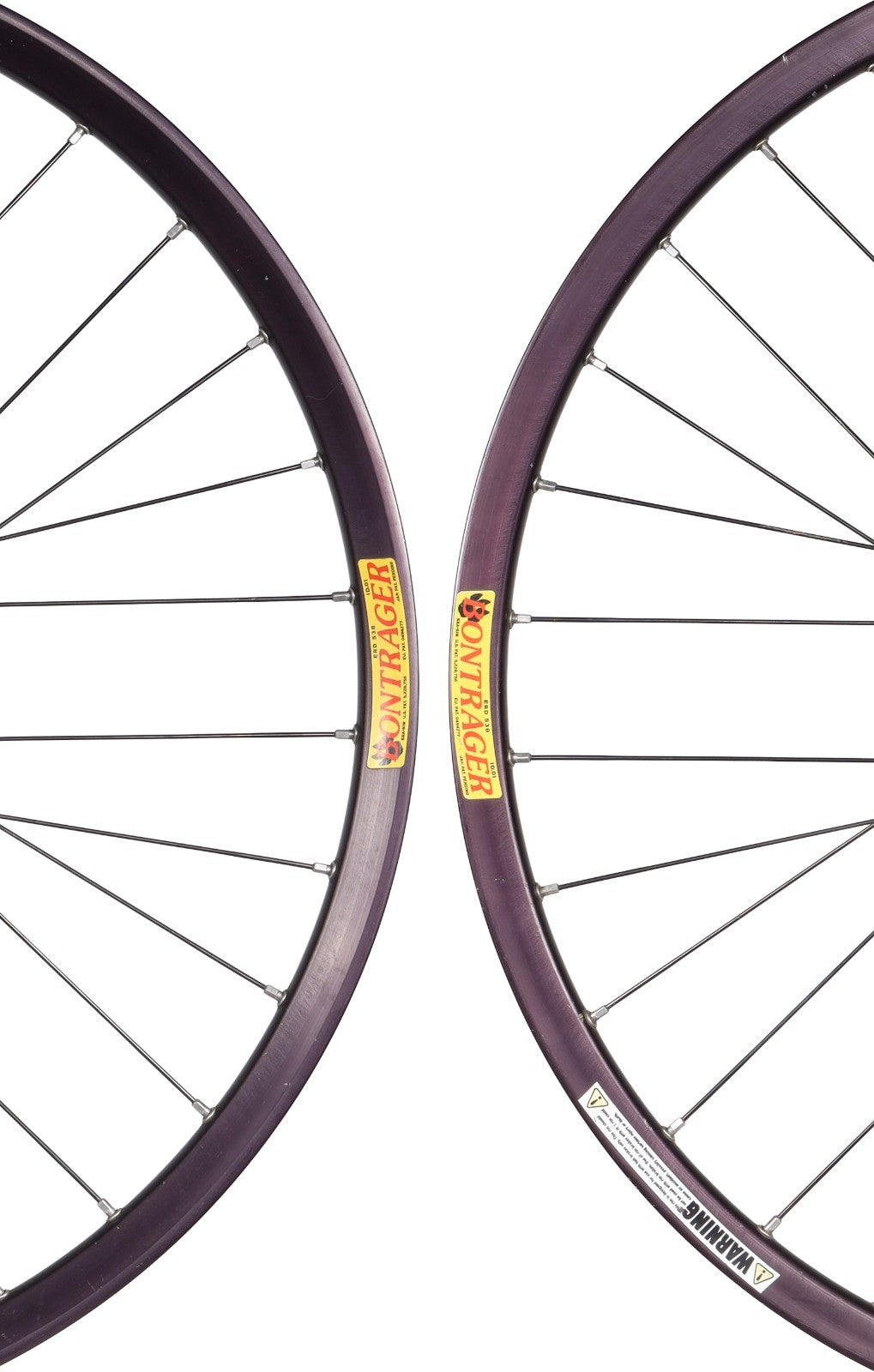 Bontrager Alloy Disc 26" Mountain Bike Clincher Wheelset Shimano 10 Spd QR MTB