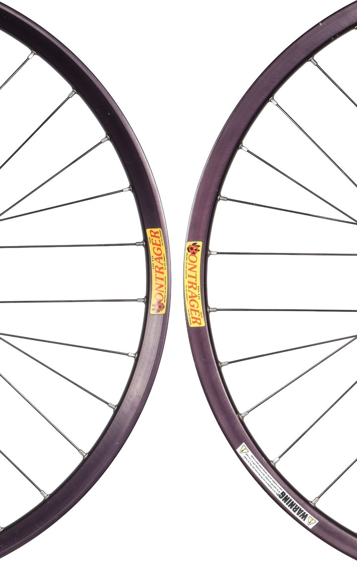 Bontrager Alloy Disc 26" Mountain Bike Clincher Wheelset Shimano 10 Spd QR MTB