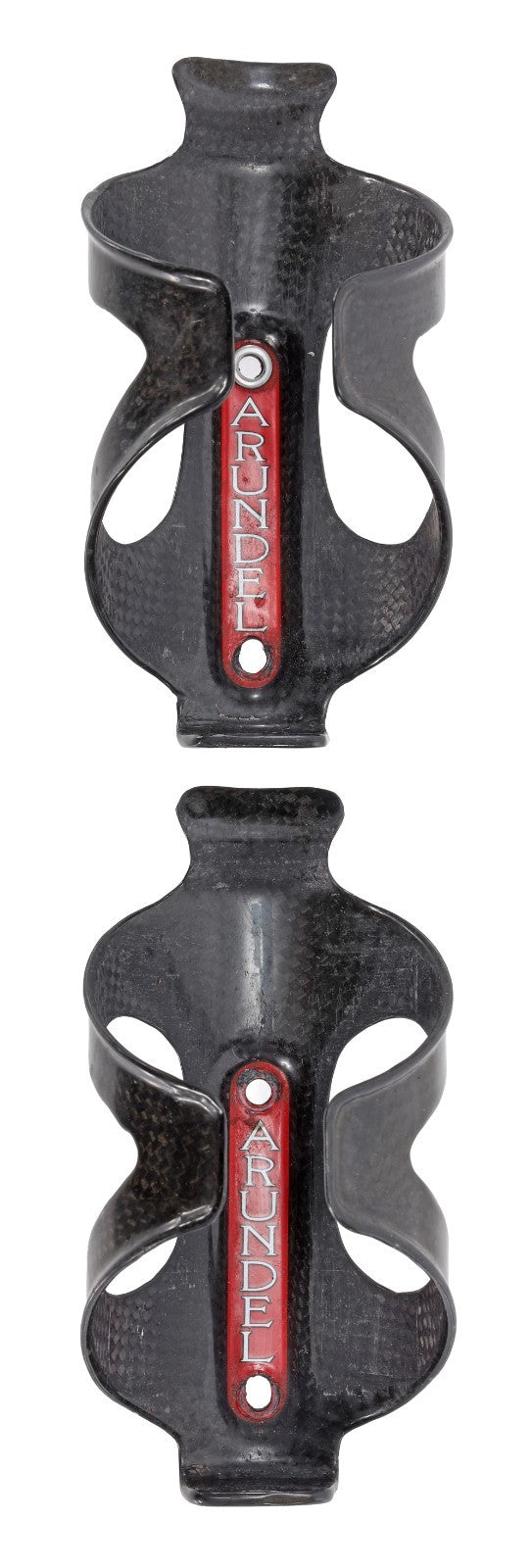 Arundel Dave-O Carbon 3K Weave Water Bottle Cage PAIR Glossy Black Road Bike