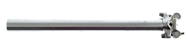 Origin8 Pro Fit Alloy Seatpost 27.2x 400mm 0mm OS SILVER Road Bike Gravel MTB