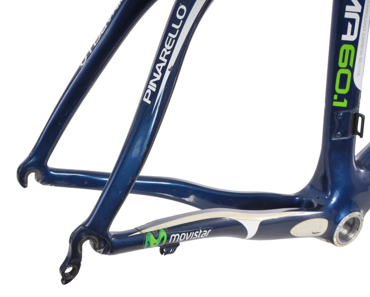 Pinarello Dogma 60.1 Carbon Road Bike Frameset 55cm Movistar 700c QR Italy 2011