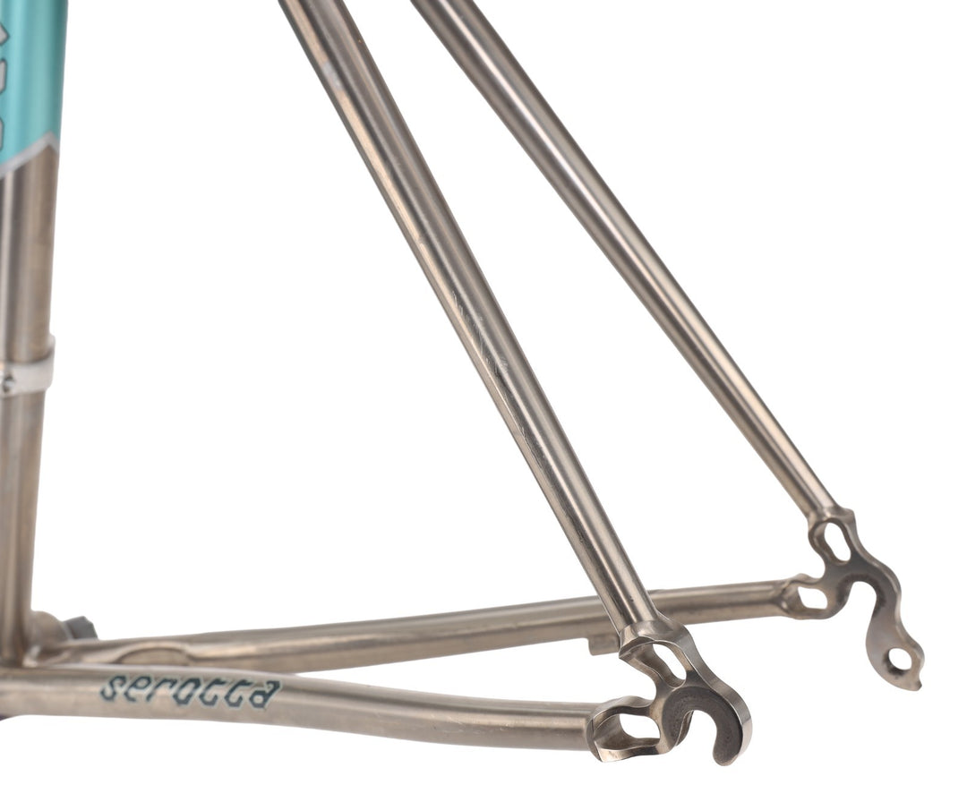 Serotta Colorado Ti CTi Road Bike Frameset XS 50cm 650c TEAL Rim QR USA Made