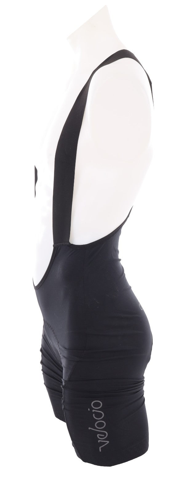 Velocio Luxe Cycling Bib Short Men LARGE Black Road Bike Gravel Mountain Cycling