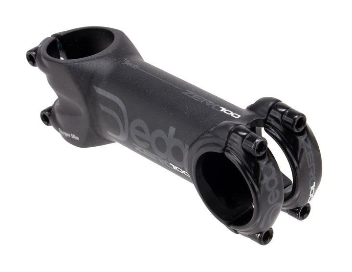 Deda Elementi Zero100 Alloy Road Bike Stem 31.8 x 100mm 8° 1 1/8" BLACK Gravel