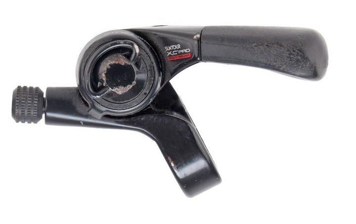 Suntour XC Pro 3 x 7 Spd Mountain Bike Thumb Shifter Set Accushift Plus Vintage