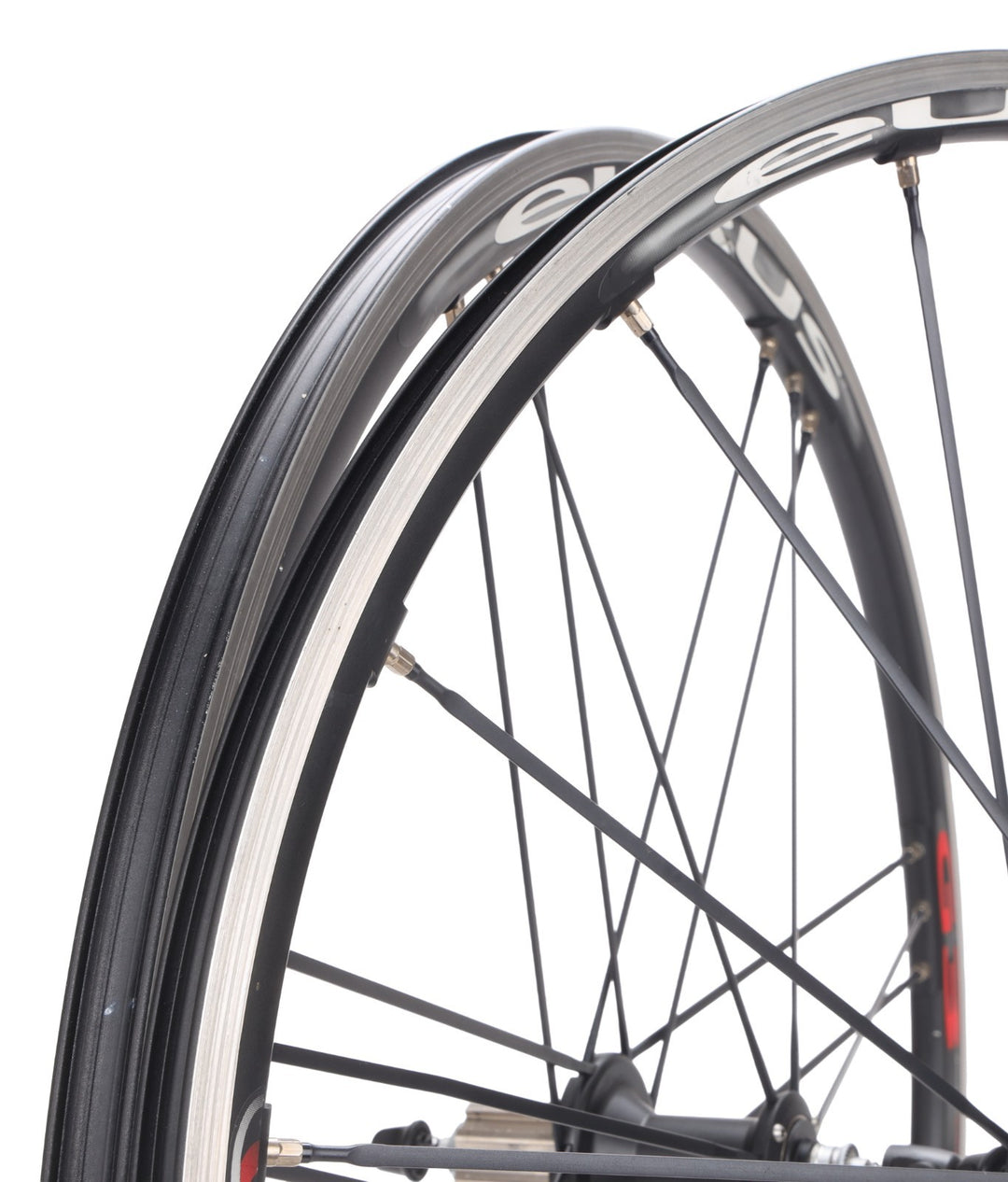 Campagnolo Eurus Mega-G3 Alloy Clincher Wheelset 9-12 Sp Rim Brake QR 700c Italy