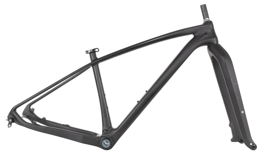 TanTan SERAPH Rigid Carbon Hardtail Mountain Bike Frameset 29" MEDIUM Black MTB