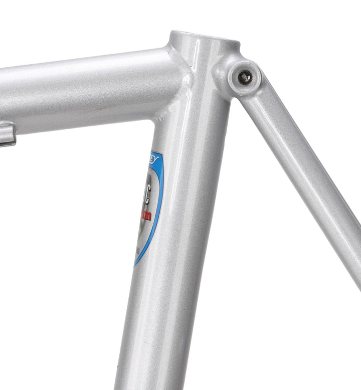 Ritchey Road Logic Steel Bike Frameset 59cm WCS Carbon SILVER 700c 1" Chris King