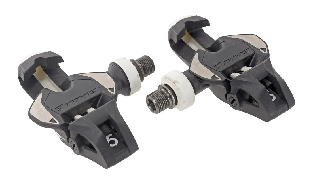 TIME XPRO 15 Carbon Road Bike Clipless Pedals 3-Bolt Titanium Ceramic Triathlon