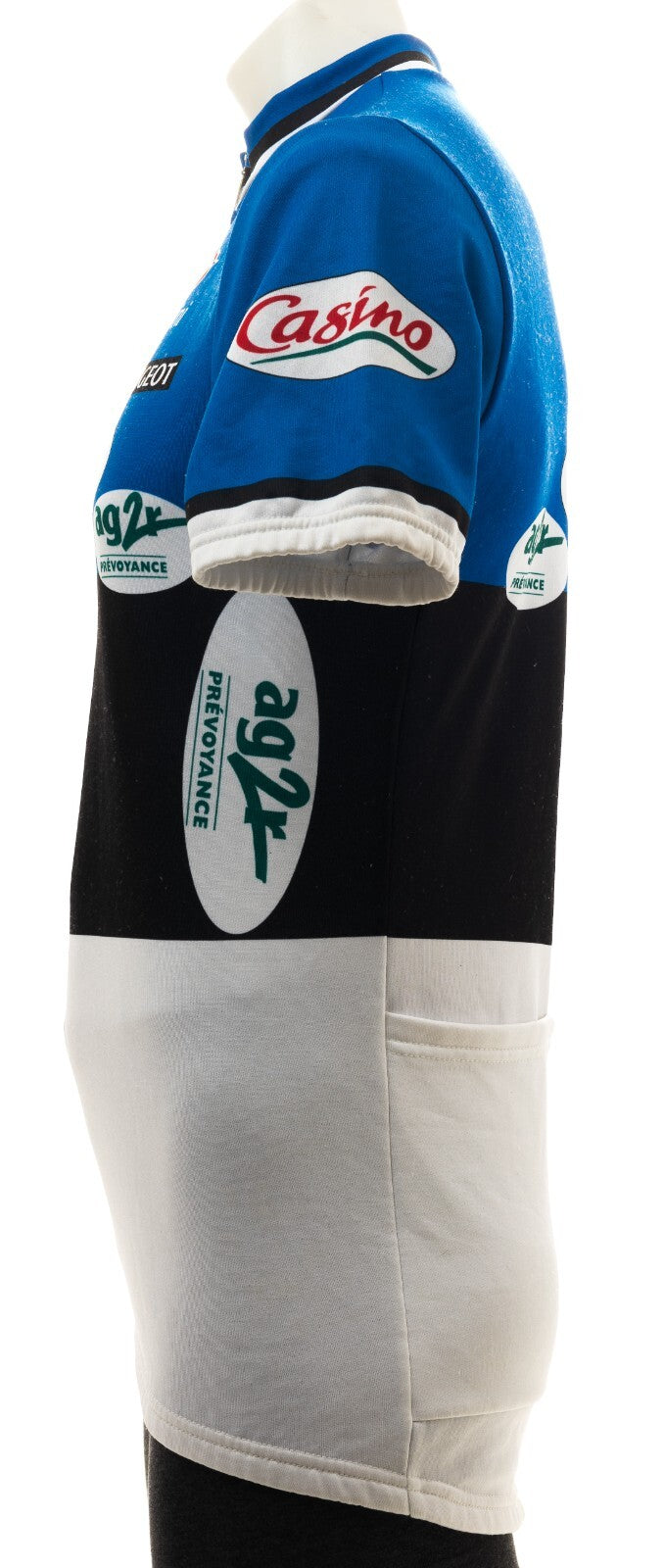 Nalini Casino AG2R Pro Cycling Short Slv Jersey Men LARGE Road Bike Peugot Time