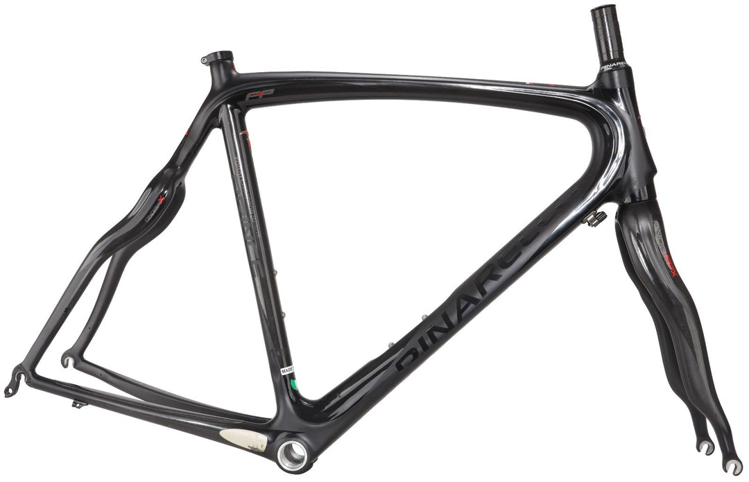 Pinarello Prince FP Carbon Road Bike Frameset 57.5cm Black on Black 700c QR 2009