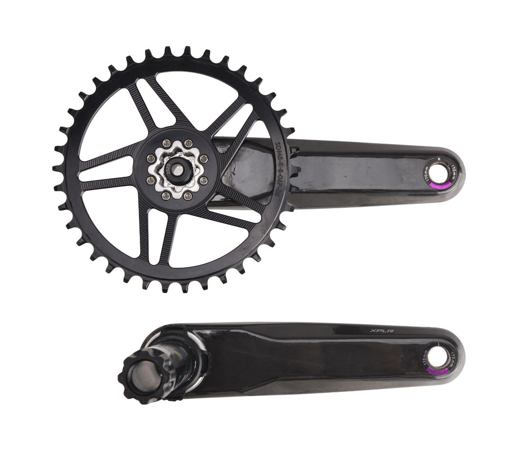 SRAM Force XPLR E1 1 x 12/13 Spd Carbon Crankset 170mm DUB Wide w/Wolf Tooth 38T