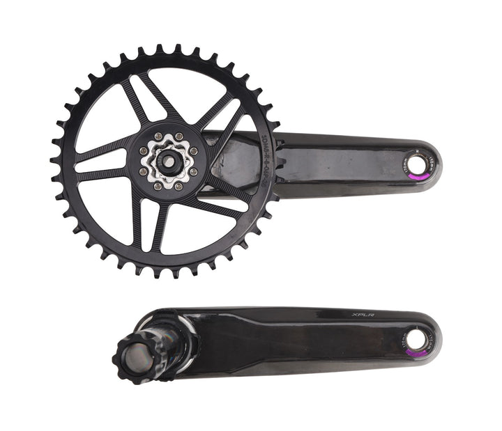 SRAM Force XPLR E1 1 x 12/13 Spd Carbon Crankset 170mm DUB Wide w/Wolf Tooth 38T