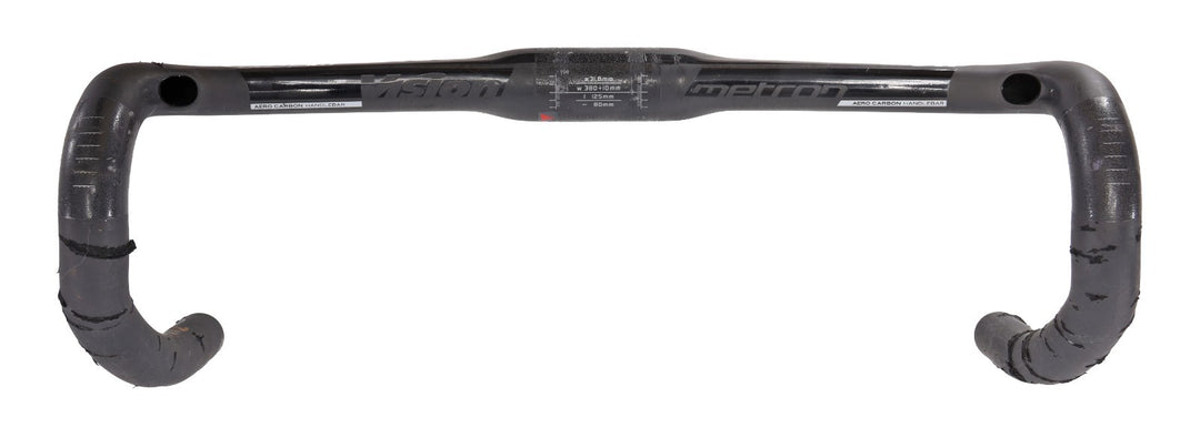 Vision Metron Flat Aero Carbon Drop Road Bike Handlebar 31.8 x 38cm Gravel Di2