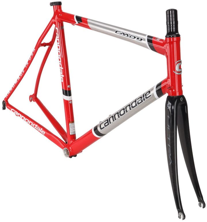 Cannondale CAAD9 Alloy Road Bike Frameset 58cm RED 700c Rim QR USA Made ~2008