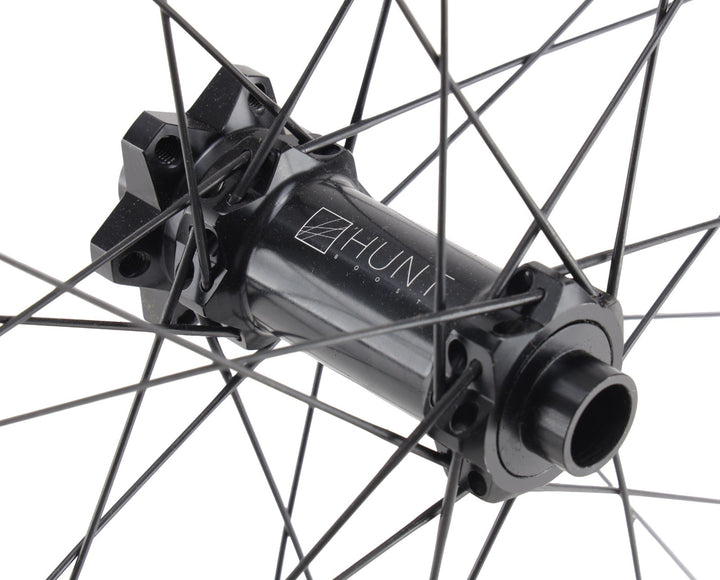 HUNT Race XC 29" Disc Alloy Tubeless Mtn Bike Wheelset CL/6B Shimano MS 12 Spd